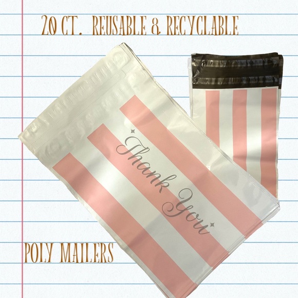 Office Last One 2ct 10x13 Reusable Recyclable Poly Mailers Poshmark